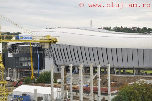 SUPER FOTO! Aproape toate scaunele au fost montate pe Cluj Arena, se pregateste pista de atletism! Vezi ultimele imagini_3