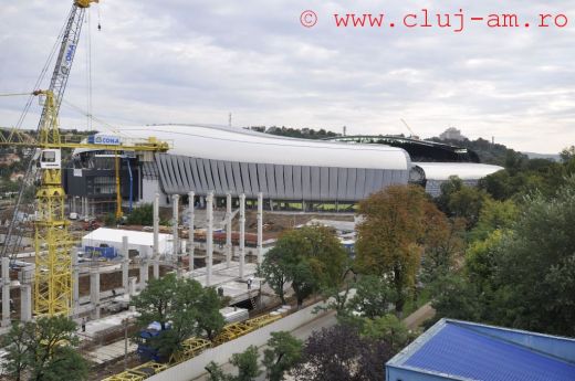 SUPER FOTO! Aproape toate scaunele au fost montate pe Cluj Arena, se pregateste pista de atletism! Vezi ultimele imagini_5