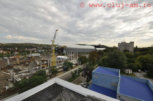 SUPER FOTO! Aproape toate scaunele au fost montate pe Cluj Arena, se pregateste pista de atletism! Vezi ultimele imagini_6