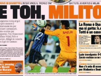 
	VIDEO: Chivu s-a accidentat: a rezistat 11 minute pe teren la Tim Trophy! Milito le-a executat pe Juve si Milan!
