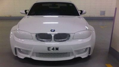 BMW tunat alb FOTO Seria 1 M Tuning