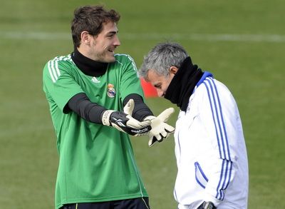 Jose Mourinho Iker Casillas