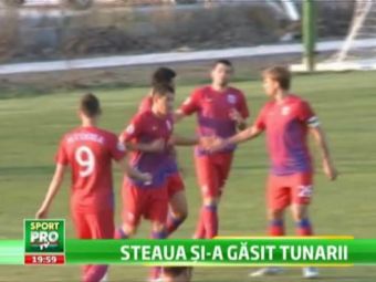 
	VIDEO SENZATIE! Florin Costea e noul numar 7 al Stelei: Dubla NEBUNA la debut si pasa de gol! Steaua 7-0 Tunari Vezi golurile lui Costea
