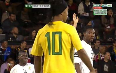 Ronaldinho si Neymar au uitat sa danseze samba: Brazilia 1-0 Ghana! Vezi golul lui Damiao! VIDEO_2