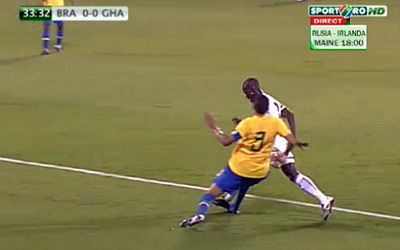 Ronaldinho si Neymar au uitat sa danseze samba: Brazilia 1-0 Ghana! Vezi golul lui Damiao! VIDEO_4