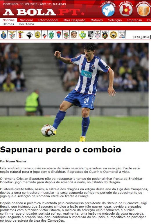 Medicii lui Porto desfiinteaza acuzatiile lui Gigi Becali! Ce veste REA a mai primit Sapunaru_1