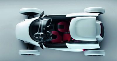 Audi concepte Frankfurt Salon Auto Urban Spyder