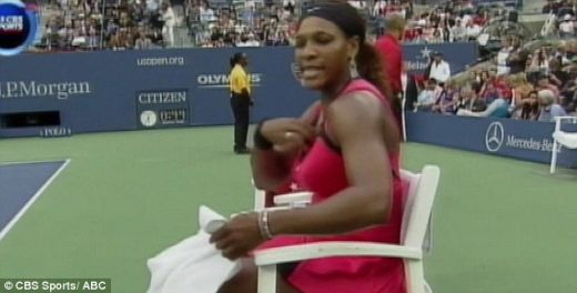 VIDEO Serena Williams, dezlantuita in finala US Open! A facut MEGA scandal cu arbitrul: "Te dispretuiesc!"_3
