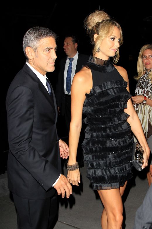 FOTO / SENZATIE! George Clooney s-a cuplat cu o batausa din WRESTLING!_4