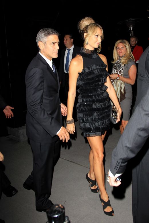 FOTO / SENZATIE! George Clooney s-a cuplat cu o batausa din WRESTLING!_5