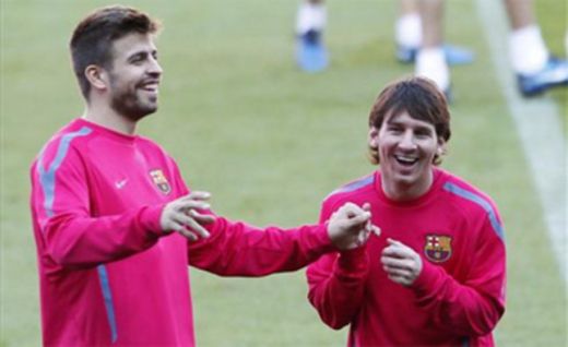 Messi si Fabregas s-au distrat ca niste PIROMANI nebuni! Au incendiat un scuter la antrenament si apoi au facut un SUPERGEST:_1