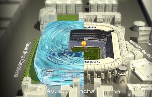 APLICATIE GENIALA: Cea mai tare nebunie de pe net! Vezi pe VIU cum se va transforma stadionul lui Real Madrid_3