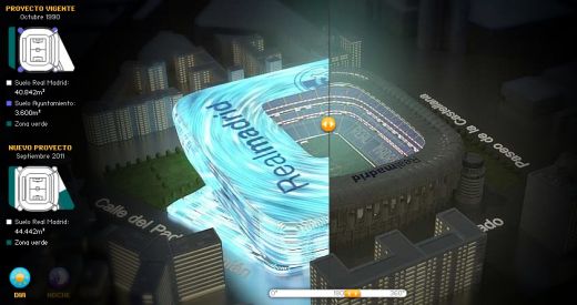 APLICATIE GENIALA: Cea mai tare nebunie de pe net! Vezi pe VIU cum se va transforma stadionul lui Real Madrid_9