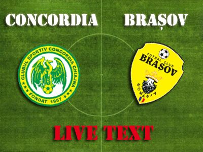 live text Concordia Chiajna FC Brasov