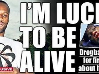 
	Interviu CUTREMURATOR cu Drogba dupa ce a fost la un pas de moarte: &quot;Am noroc sa fiu in viata&quot; Cat timp a fost inconstient:

