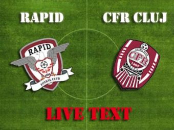 
	CFR, noul lider al Ligii I la golaveraj in fata lui Dinamo! Rapid 1-1 CFR! Vezi fazele jocului:
