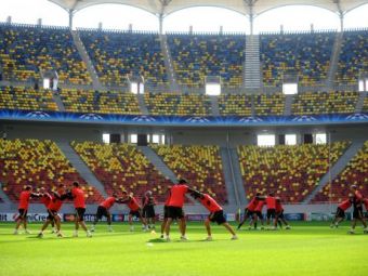 Turcii au intrat pe National Arena la Otelul - Benfica! Vezi ce protest au lansat impotriva UEFA