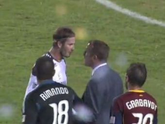 
	VIDEO INCREDIBIL! Beckham a turbat: Aproape s-a luat la bataie cu un antrenor de la REAL
