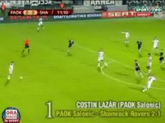 VIDEO Costin Lazar a marcat golul etapei in Europa League! Vezi TOP 10 - SUPER reusite!