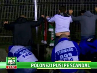 
	VIDEO! Polonezii au luat cu ASALT Romania! Au vrut sa intre cu droguri pe stadion si sa dea foc la National Arena! Cum au fost prinsi:
