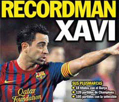 Xavi Hernandez fc barcelona