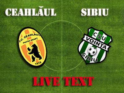 
	Ceahlaul a intors rezultatul dupa ce a fost condusa: Ceahlaul 2-1 Vointa Sibiu!

