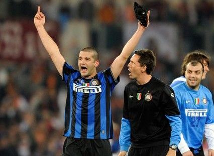 Inter Milano cristi chivu Nemanja Vidic