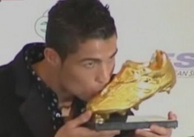 Cristiano Ronaldo Gheata de Aur