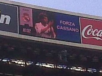 
	FOTO! Moment emotionant la Madrid pentru Cassano: ce tricouri au purtat starurile lui Real

