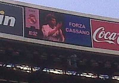 Real Madrid AC Milan Antonio Cassano