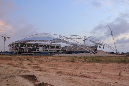 Brazilia inaugureaza un stadion de senzatie in Africa! Vezi in ce MONUMENT al fotbalului a fost construit in locul unei ruine! SUPER FOTO_3