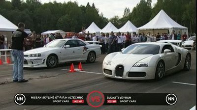 Veyron cursa liniuta Skyline Video