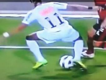VIDEO Asta e visul SUPREM al unui fundas! Neymar, UMILIT cu mingea printre picioare!