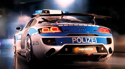 Audi R8 ABT FOTO politie tunat