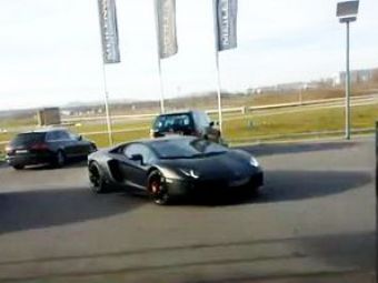 
	VIDEO: Da-i, da-i, da-i ...&nbsp;da-te jos sa vezi ce-ai facut ! Alt sofer praf care si-a luat Lamborghini !
