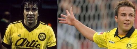 Mario Götze Borussia Dortmund Marcel Raducanu Steaua
