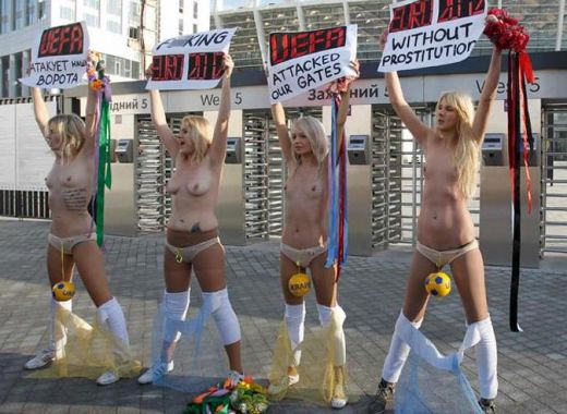 FEMEN Euro 2012