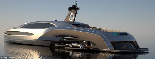 FOTO FABULOS! Yachtul de 100 de milioane de euro cu mobila Armani, o limuzina si o parcare subacvatica!!_2