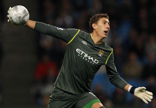 Costel Pantilimon Manchester City Manchester United