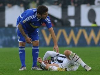 
	VIDEO SOCANT! Del Piero a iesit in sange de pe teren cu Cesena! Mutu a chemat imediat medicii
