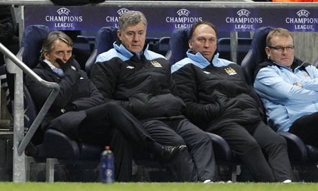 Roberto Mancini Europa League Manchester City