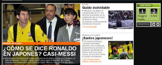 Argentinienii, din nou la picioarele lui Messi! Ce banc au inventat dupa Real 1-3 Barca: "Cum se zice Ronaldo in japoneza?" :)_2