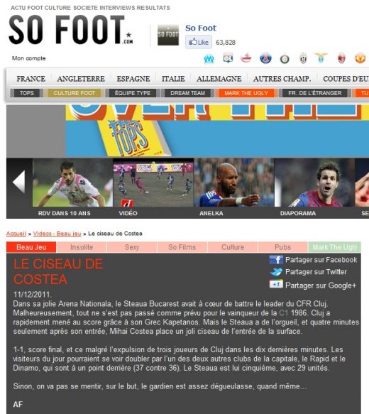 Italia si Franta, cu ochii pe Mihai Costea, dupa super golul cu CFR! Vezi ce scrie presa din Europa despre "Mihai Foarfeca-Costea"_1