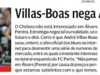 Declaratia care i-a anulat lui CFR Cluj 6 milioane de euro! De ce refuza Villas-Boas sa-l mai transfere pe Pereira