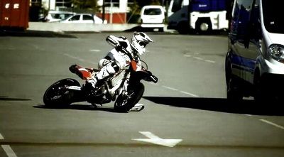 Sylvian Bidart infomercial motociclist motor Video