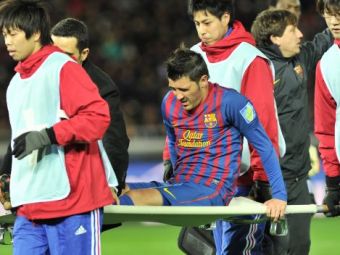 
	Barcelona, alaturi de David Villa! Jucatorii lui Guardiola vor sa castige cu Santos pentru el! Ce mesaj vor afisa inainte de meci:
