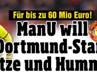 
	Man. United da 60 de mil euro pentru finala Europa League de la Bucuresti: Vezi cele doua super transferuri de la Dortmund
