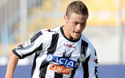 Alexis Sanchez Gabi Torje Udinese