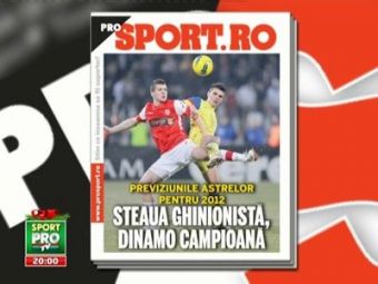 Astrolologii anunta: Dinamo iese campioana in 2012! Citeste totul in ProSportul de vineri