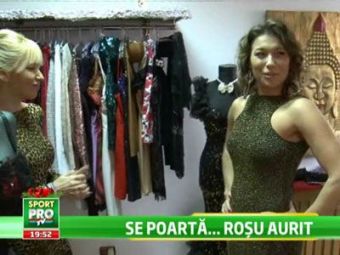 VIDEO: &quot;E sofisticata, ma&quot; :)) Cat a stat campioana olimpica Monica Rosu sa-si caute haine pentru revelion